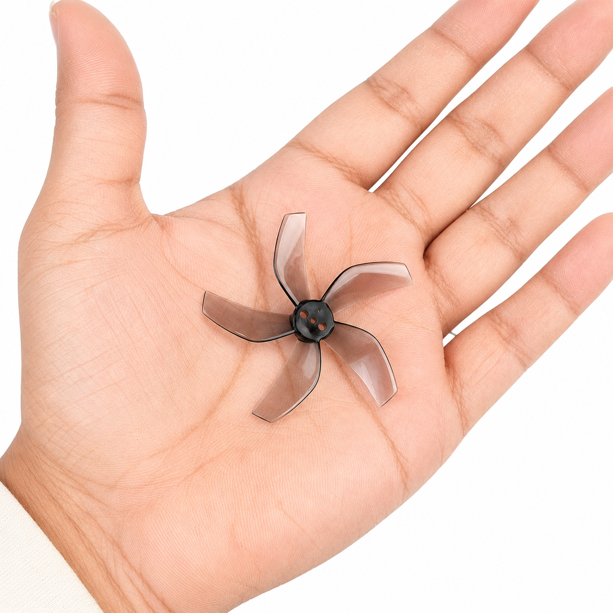 Gemfan D51 2020 Ducted PC 5 Blade 1.5mm Propellers 4CW + 4CCW - Clear Gray