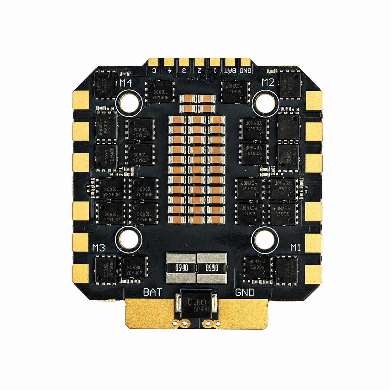 DakeFPV F405 FC with 8S 100A 4 in 1 FC & ESC Stack