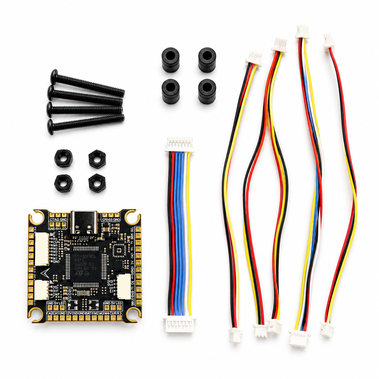 DakeFPV F405 FC with 8S 100A 4 in 1 FC & ESC Stack