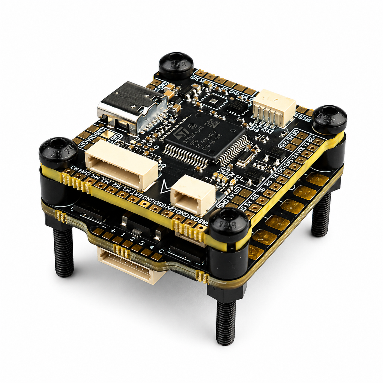 DakeFPV F405 FC with 8S 70A 4 in 1 FC & ESC Stack