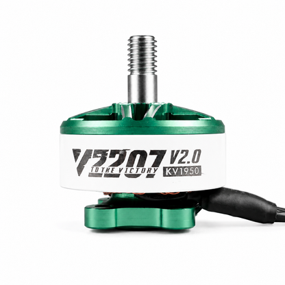 T Motor Velox V2207 V2 KV1950 (White + Cyan)