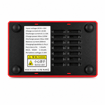 Sevenchip B6 Pro 120W 8A 1-6S Battery Charger with Adapter