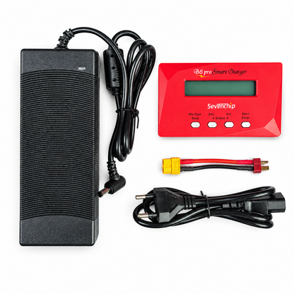Sevenchip B6 Pro 120W 8A 1-6S Battery Charger with Adapter