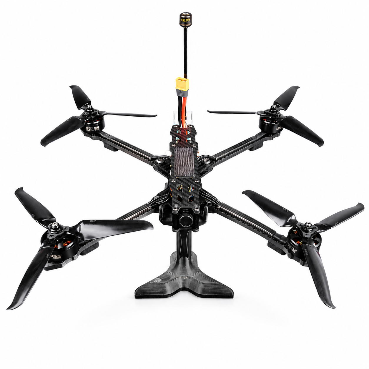 Hi Tech xyz Falcon 8 Inch Analog FPV Pre-Build Drone with Compass GPS
