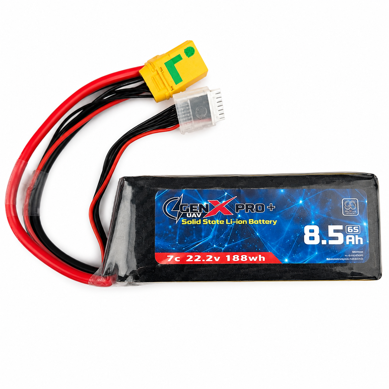 GenX Pro+ Solid State 22.2V 8500mAh 6S 7C Premium Lipo Lithium Polymer Battery Pack