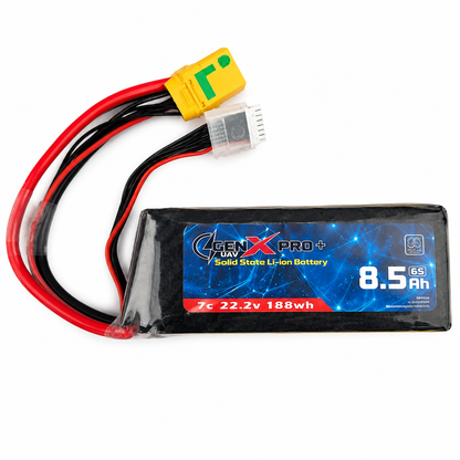 GenX Pro+ Solid State 22.2V 8500mAh 6S 7C Premium Lipo Lithium Polymer Battery Pack