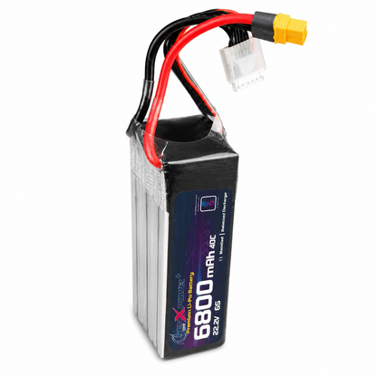 GenX 22.2V 6800mAh 6S 40C Premium Lithium Polymer Battery Pack
