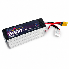 GenX 22.2V 6800mAh 6S 40C Premium Lithium Polymer Battery Pack