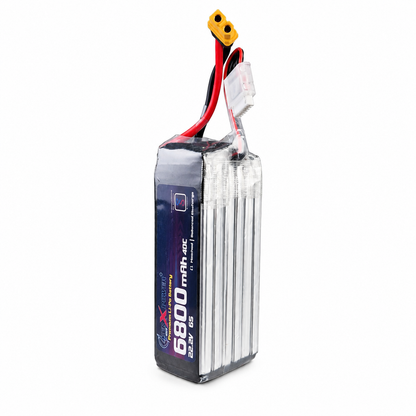 GenX 22.2V 6800mAh 6S 40C Premium Lithium Polymer Battery Pack