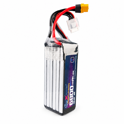 GenX 22.2V 6800mAh 6S 40C Premium Lithium Polymer Battery Pack