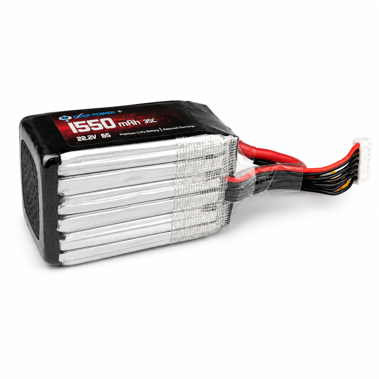 GenX 22.2V 1550mAh 6S 95C Premium Lithium Polymer Battery Pack