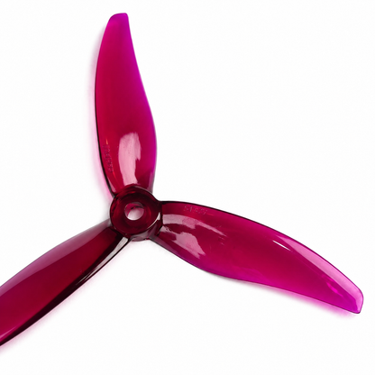 Gemfan Hurricane 51377 MAX 3 Blade Propeller Magenta - (2CW+2CCW)