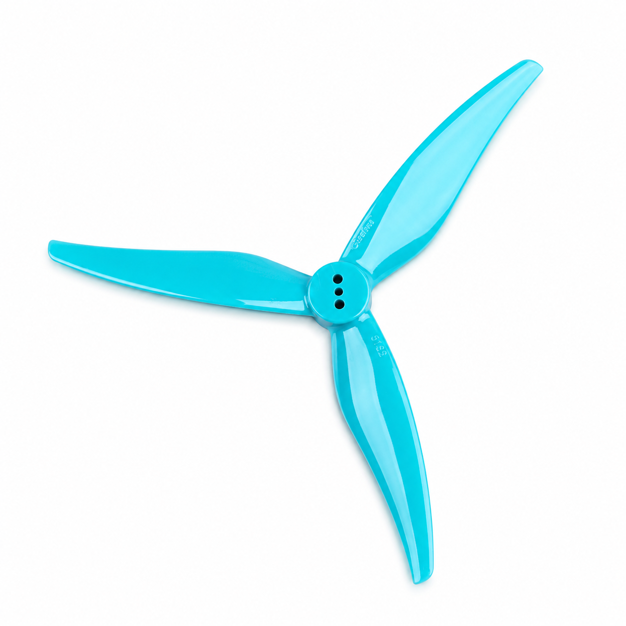 Gemfan Hurricane 5125 UltraLite Racing Propeller Sky Blue- (2CW+2CCW)