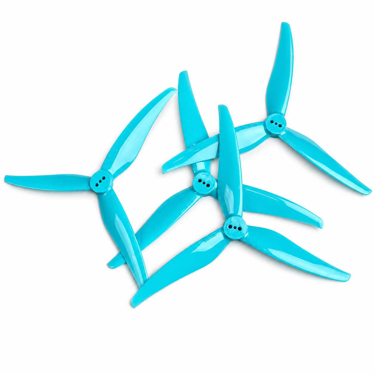 Gemfan Hurricane 5125 UltraLite Racing Propeller Sky Blue- (2CW+2CCW)