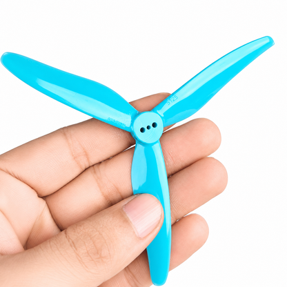 Gemfan Hurricane 5125 UltraLite Racing Propeller Sky Blue- (2CW+2CCW)