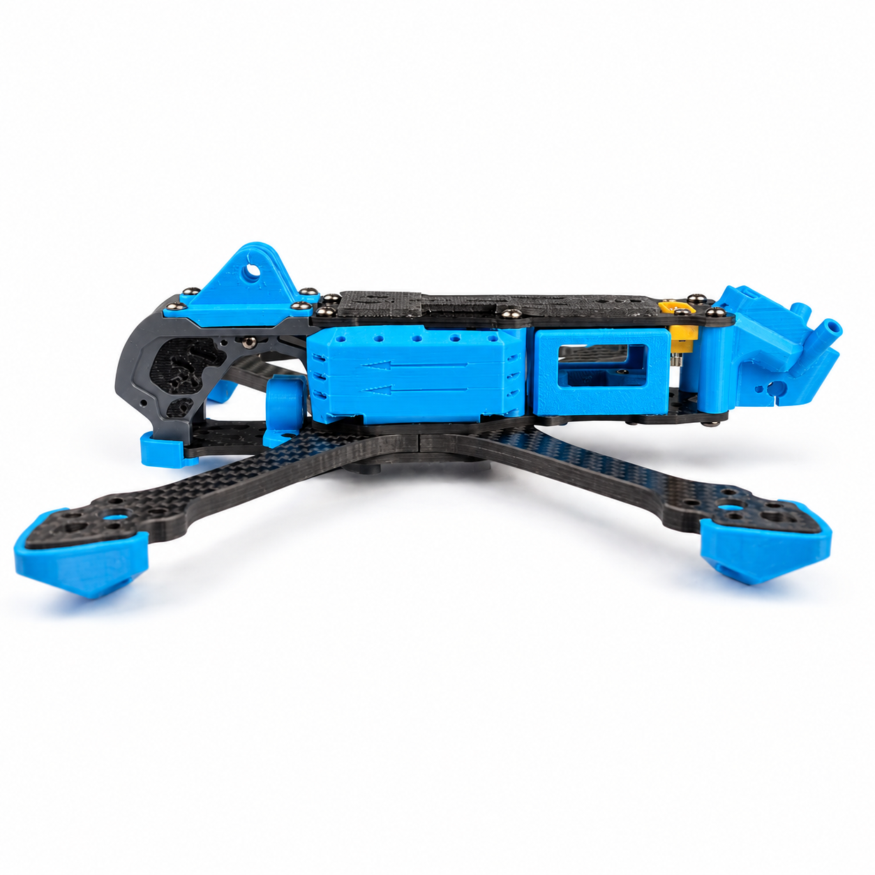Mark5 V2 5 Inch Carbon Fiber O4 Pro Frame with 3D Printed Parts -Blue