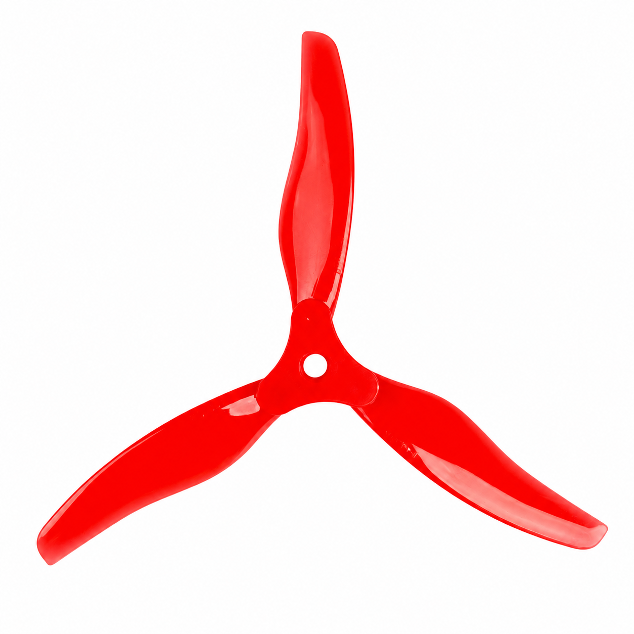 Gemfan F5135 Floppy Proppy 3 Blade Propeller Clear Red - (2CW+2CCW)