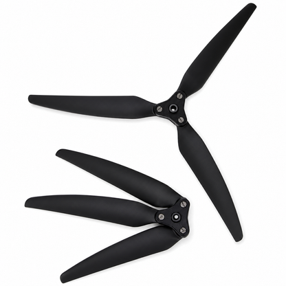 Gemfan 1307F Folding 3 Blade Glass Fiber Nylon – Unassembled Propeller (1CW + 1CCW)