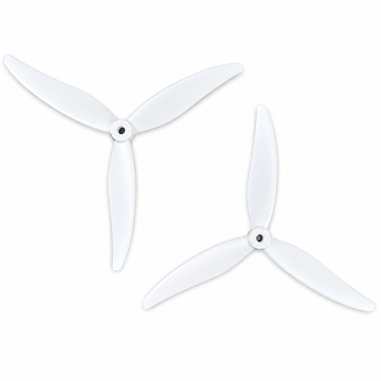Gemfan 7035 Hurricane PC Reinforced 3 Blade Propellers 2CW + 2CCW – White