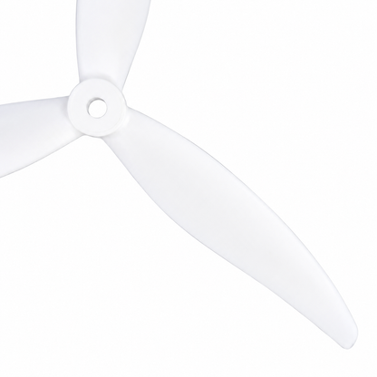 Gemfan 7035 Hurricane PC Reinforced 3 Blade Propellers 2CW + 2CCW – White