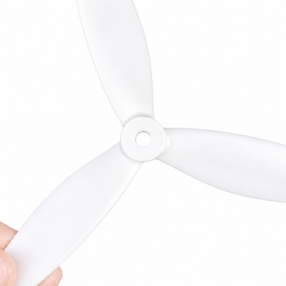Gemfan 7035 Hurricane PC Reinforced 3 Blade Propellers 2CW + 2CCW – White