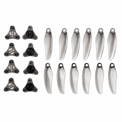 Gemfan Floppy 3 - Blade F3015 Propeller Clear Gray - (2CW+2CCW)