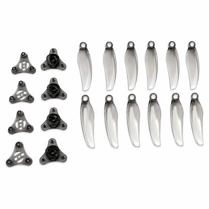 Gemfan Floppy 3 - Blade F3015 Propeller Clear Gray - (2CW+2CCW)