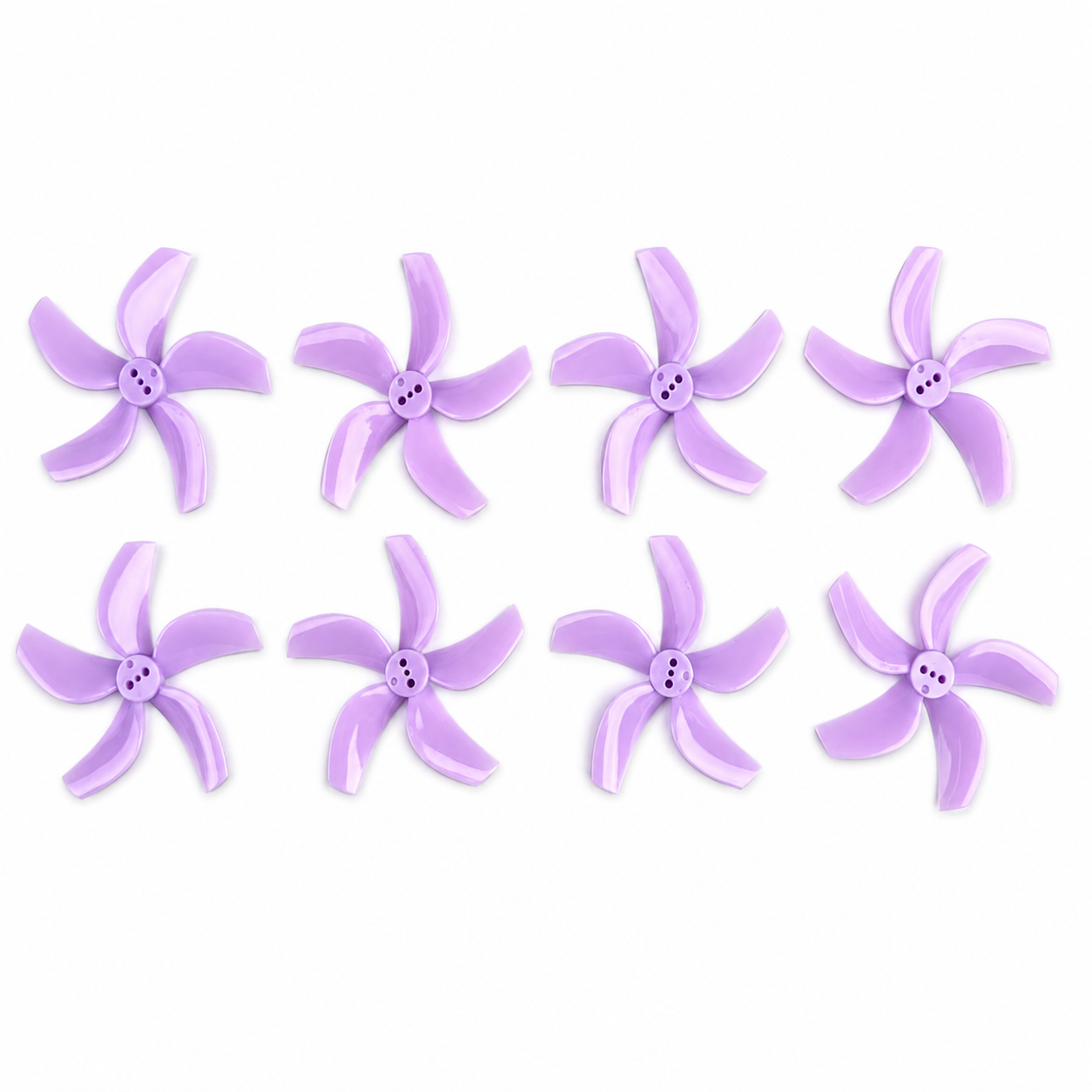 Gemfan D63 Ducted Durable PC5 Blade Propeller (2CW+2CCW) - Purple