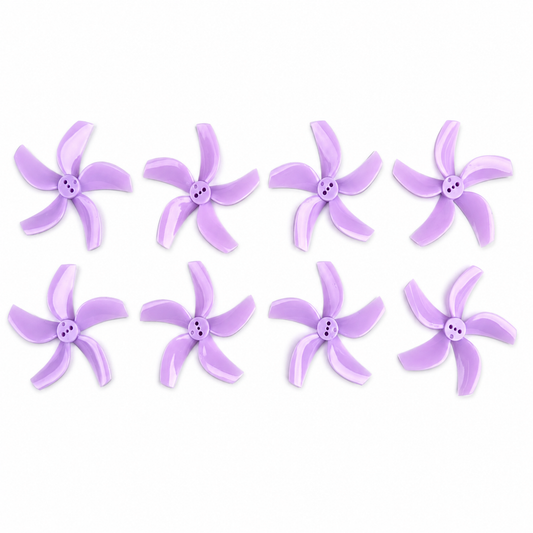 Gemfan D63 Ducted Durable PC5 Blade Propeller (2CW+2CCW) - Purple