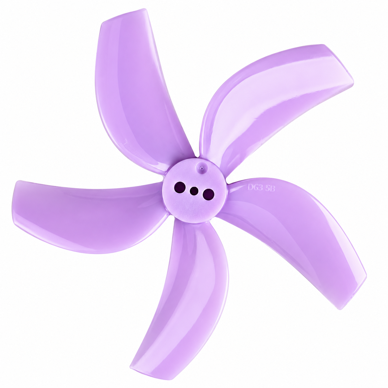 Gemfan D63 Ducted Durable PC5 Blade Propeller (2CW+2CCW) - Purple