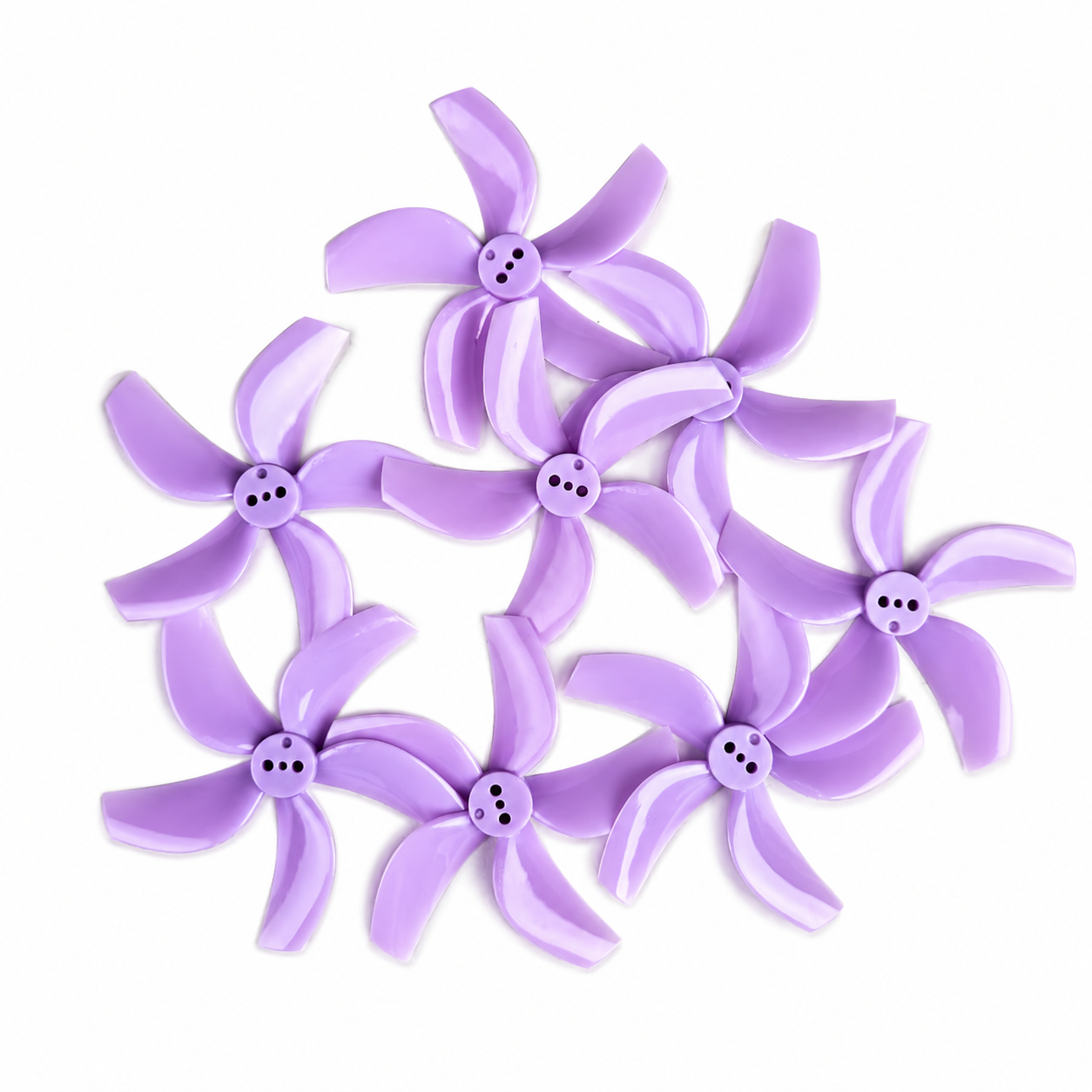 Gemfan D63 Ducted Durable PC5 Blade Propeller (2CW+2CCW) - Purple