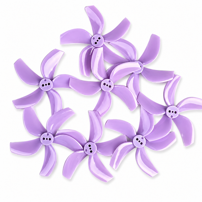 Gemfan D63 Ducted Durable PC5 Blade Propeller (2CW+2CCW) - Purple