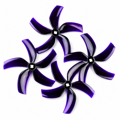 Gemfan D90 Ducted PC 5 Blade 1.5 mm & M5 Propellers 2CW + 2CCW – Black