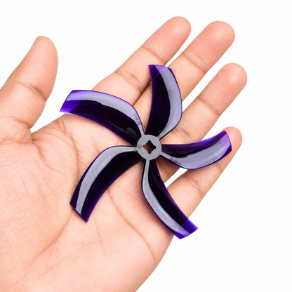 Gemfan D90 5-Blade 2mm & M5 Ducted Cinewhoop Propeller (Black) - Black