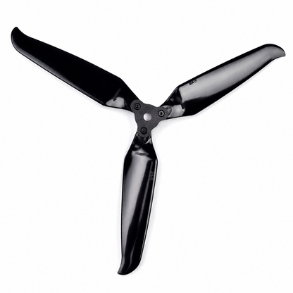Gemfan 8041 Folding 3 Blade Glass Fiber Nylon - Black Propeller  (1 Pair CW + CCW)
