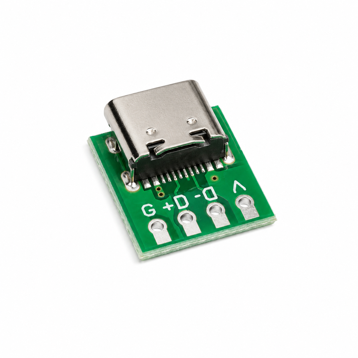 Type-C USB 3.1 Type-C Connector  16Pin to 2.54mm Test PCB Board  Plate Adapter Socket for Data  Line Cable Transfer - (1 pcs)