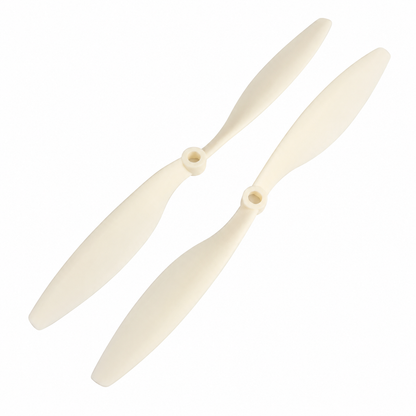 1045(10X4.5) ABS White HD Propellers 1CW+1CCW - (1pair)