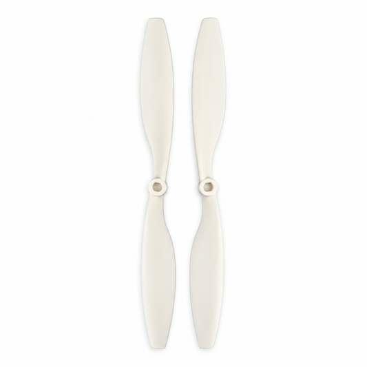 1045(10X4.5) ABS White HD Propellers 1CW+1CCW - (1pair)