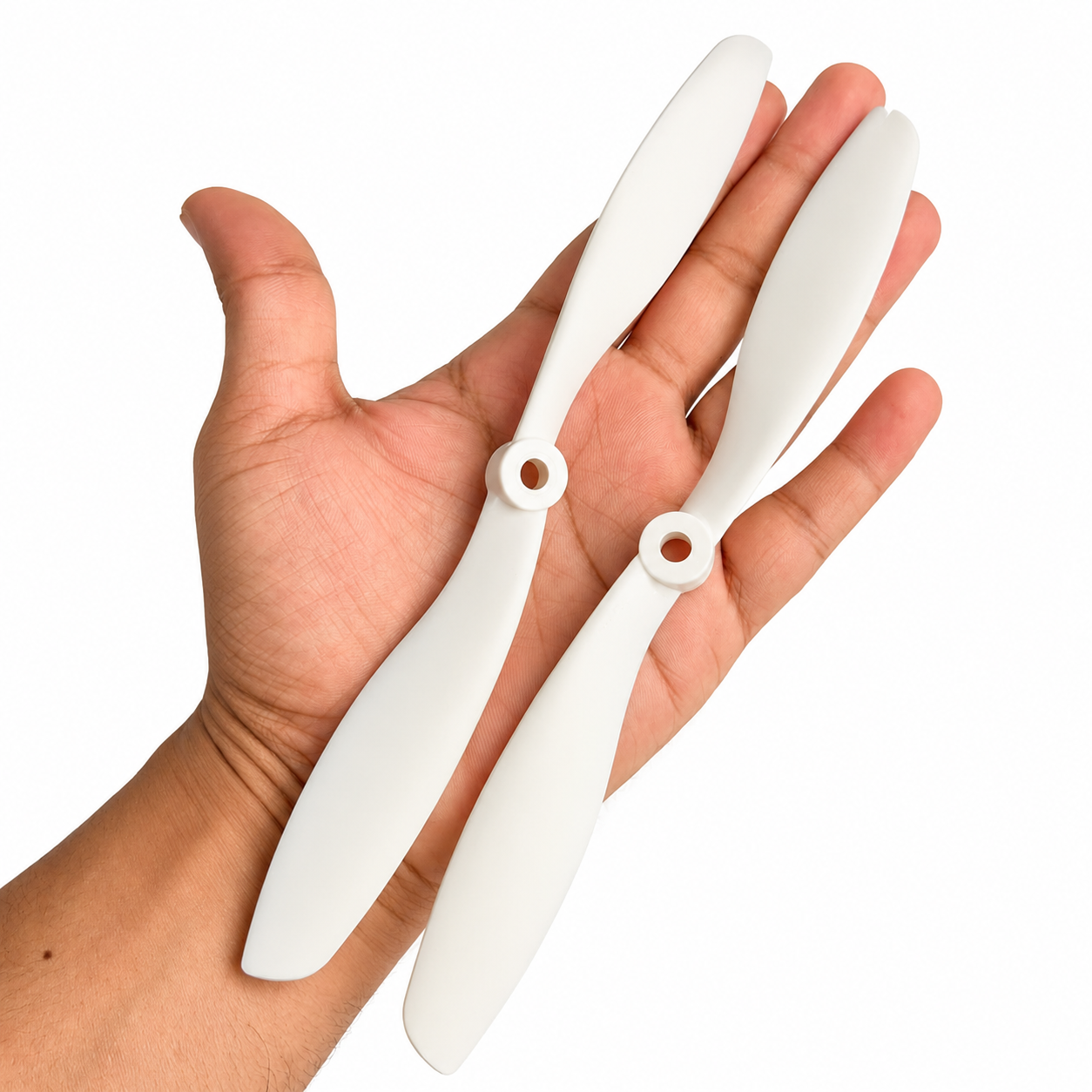 8045 ABS White HD Propellers 1CW+1CCW - (1pair)