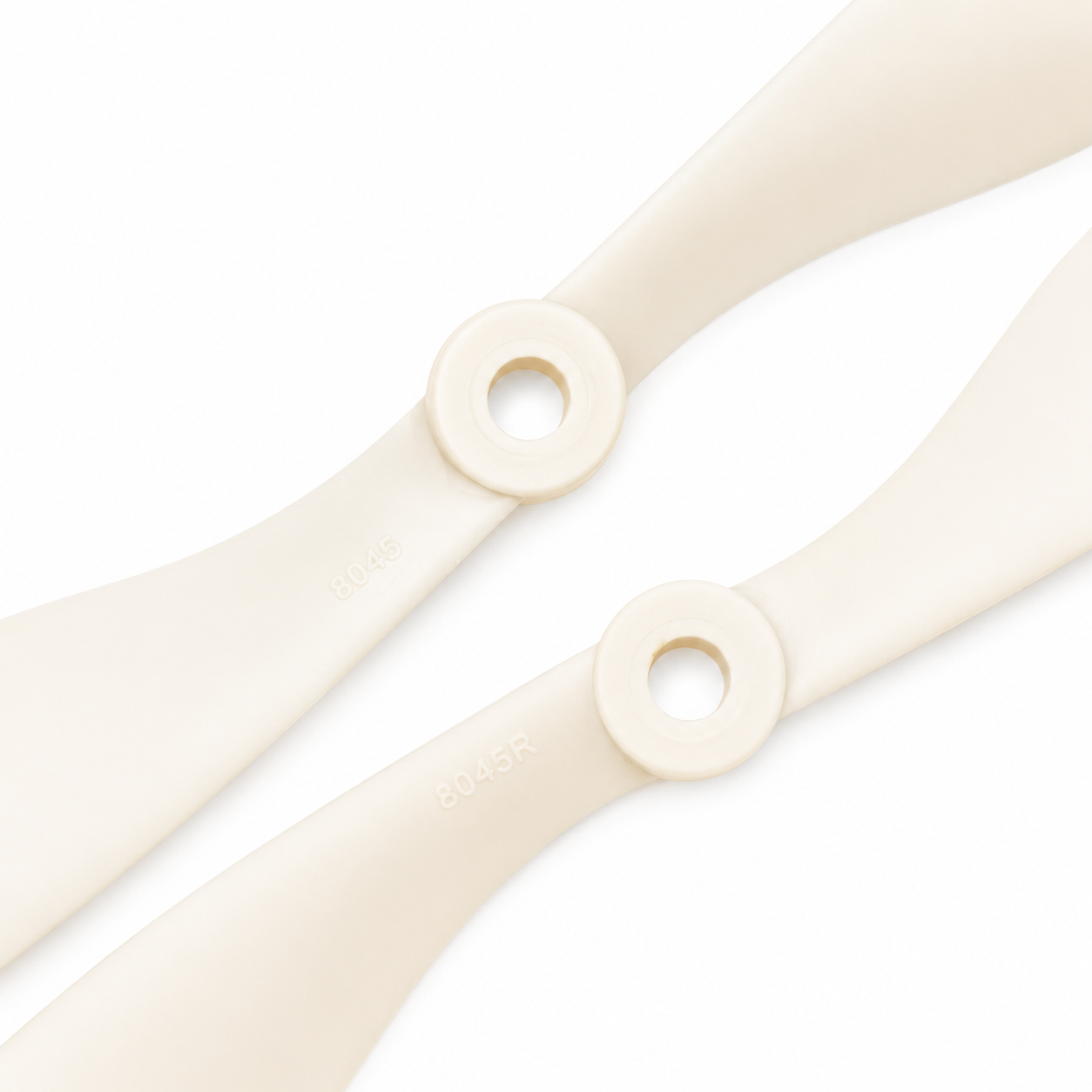8045 ABS White HD Propellers 1CW+1CCW - (1pair)