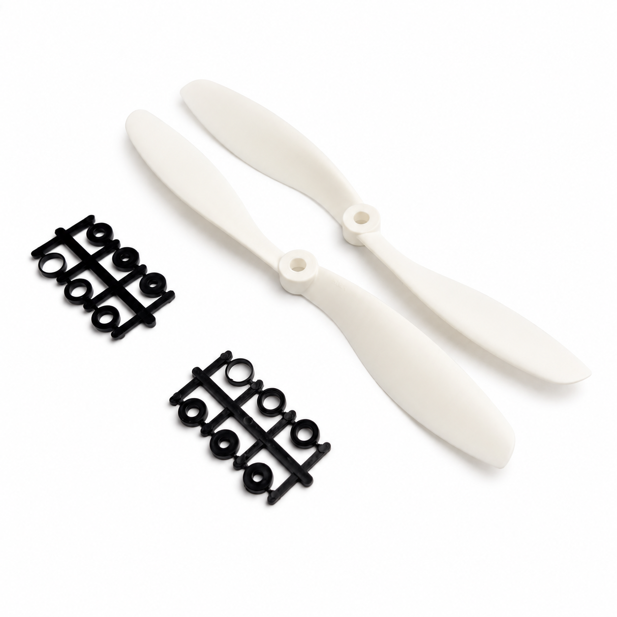 8045 ABS White HD Propellers 1CW+1CCW - (1pair)