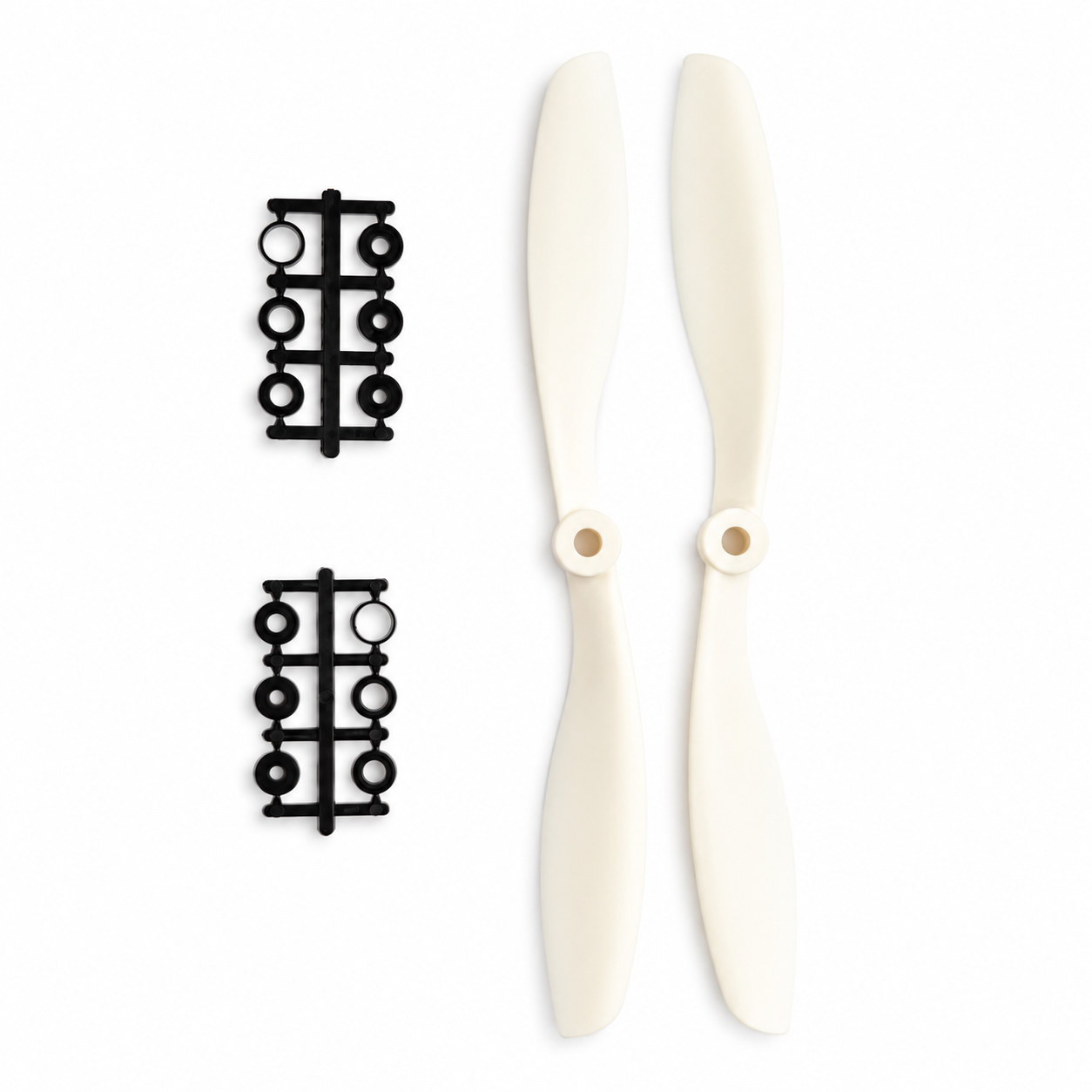 8045 ABS White HD Propellers 1CW+1CCW - (1pair)