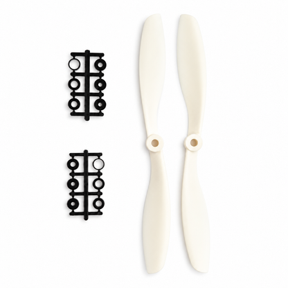 8045 ABS White HD Propellers 1CW+1CCW - (1pair)