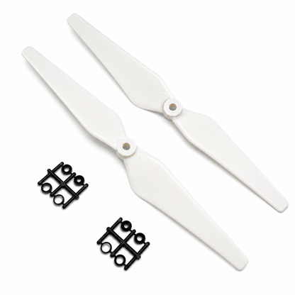 9443 Glass Fiber Nylon Propeller For Drone & RC Plane White 1CW+1CCW - (1Pair)