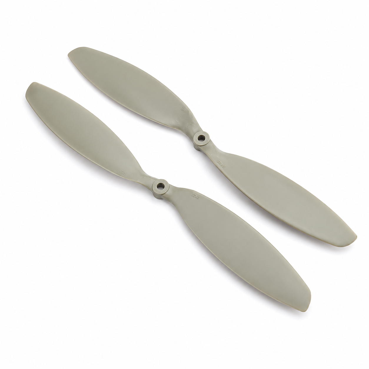 1238 HD Glass Fiber Nylon Propellers 1CW+1CCW - (1pair) - Grey