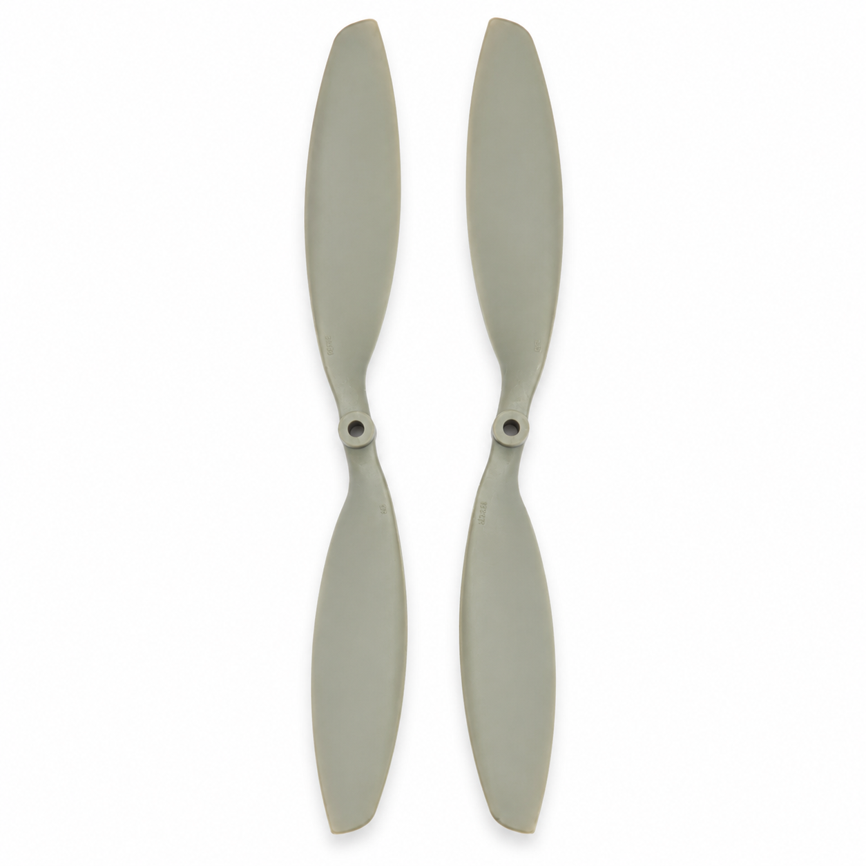 1238 HD Glass Fiber Nylon Propellers 1CW+1CCW - (1pair) - Grey
