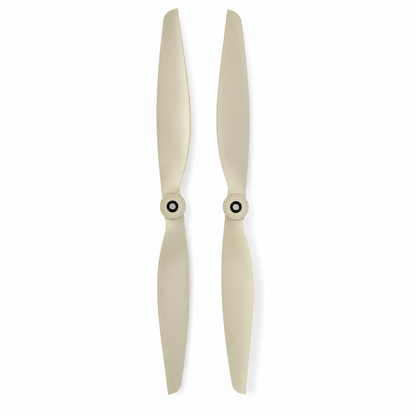 Orange HD Propellers (12X4.5) Glass Fiber Nylon Grey 1CW+1CCW - 1pair