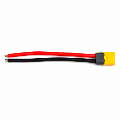 Amass XT60 Male Connector with 12AWG 100cm Power Cable