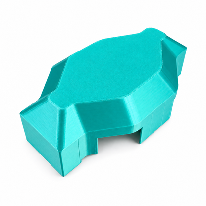 3D Printed S500 Drone Top Cover - Green