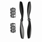 8045 ABS Black HD Propellers 1CW+1CCW – (1Pair)